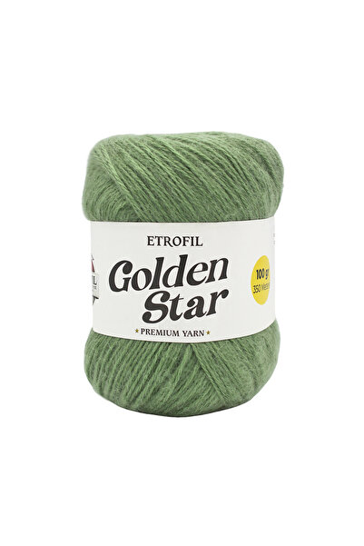 Etrofil Golden Star pređa za pletenje, travnato zelena, 75% premium akril, 25...