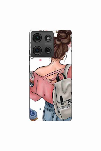 OEM Husa compatibila cu Motorola Moto G75 Silicon Gel Tpu Model Girl Fashion ...