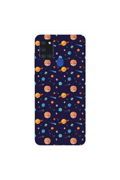 Other Samsung A21S Planets Transparent Silicone TPU Θήκη