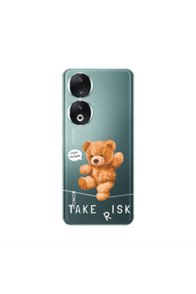 Other Honor 90 5G Take risk Transparent Silicone TPU Θήκη