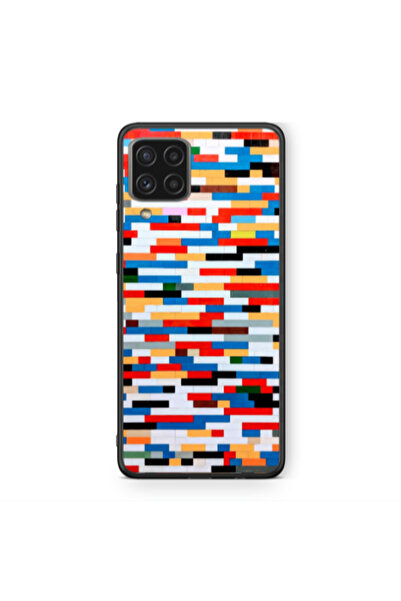 Other Samsung A22 4G Color chart Black Glossy Θήκη