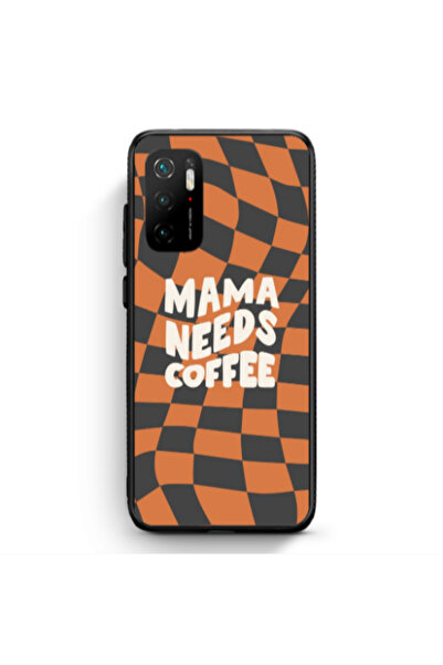Other Xiaomi Poco M3 Pro Mama needs coffee Black Glossy Θήκη