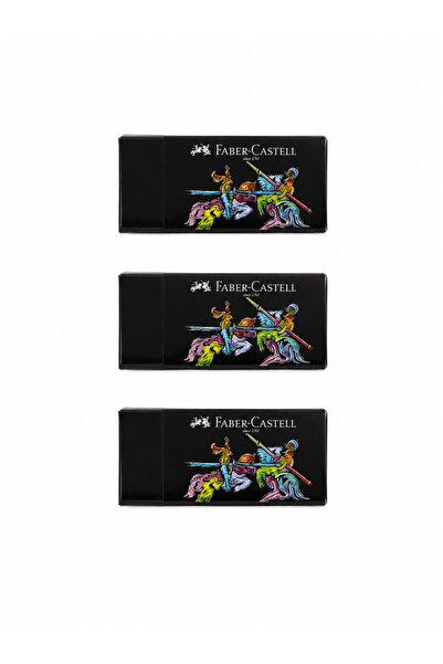 Faber Castell Faber-Castell Black Edition Silgi 3 Adet