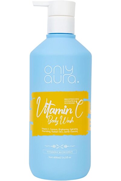 ONLY OnlyAura Vitamin C & Coconut Body Wash (400ml) – Brightening & Tropical ...