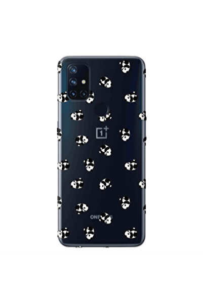 Other Oneplus Nord 10 Small Pandas Transparent Silicone TPU Θήκη
