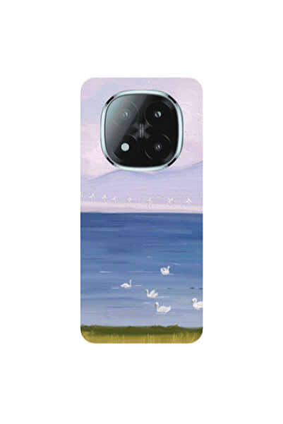 Other Xiaomi Redmi Note 14 Pro + 5g Swan Lake Transparent Silicone TPU Θήκη