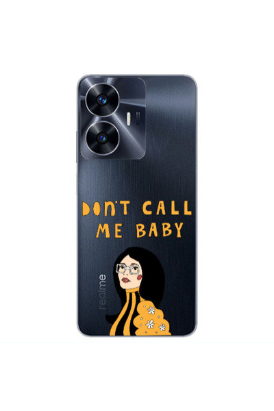 Other Realme Note 50 Call me baby Transparent Silicone TPU Θήκη