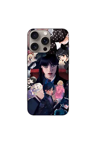 OEM Husa compatibila cu Apple iPhone 16 Pro Max Silicon Gel Tpu Model Wednesd...