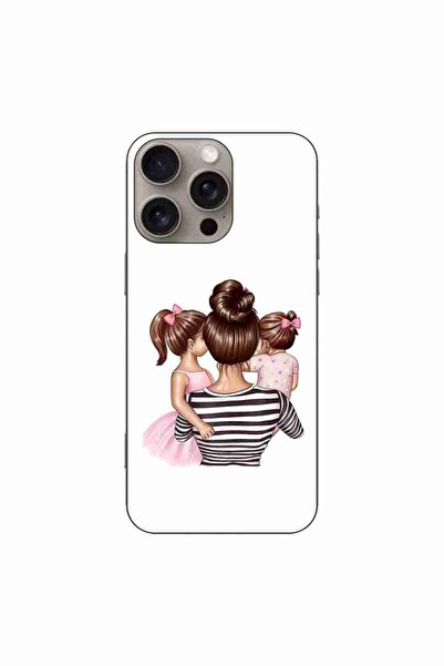 OEM Husa compatibila cu Apple iPhone 16 Pro Max Silicon Gel Tpu Model Mom and...