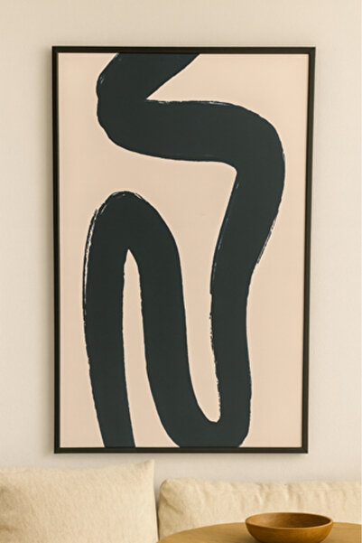 bity thok لوحة جدارية “خطوط تجريدية” (90×60 cm)