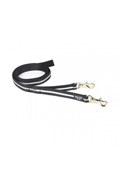 Other Double Y leash, black, 2 carabiners, width 25 mm x length 2.2 m