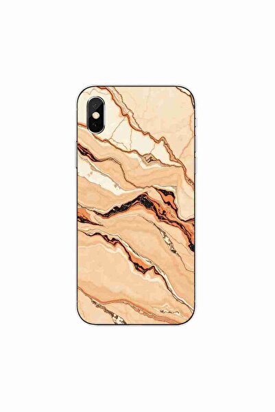 OEM Husa compatibila cu Apple iPhone XS Max Silicon Gel Tpu Model Desert Ston...