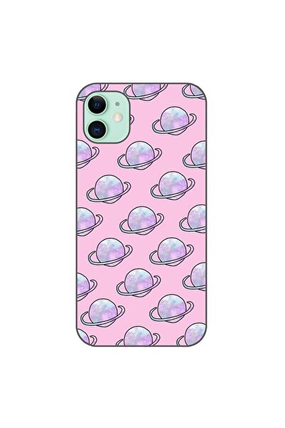 OEM Husa compatibila cu Apple iPhone 11 Silicon Gel Tpu Model Saturn Dreams