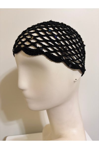 Passionis Jewelry Hair Accessories Beach Accessories Crochet Yarn Bandana Cap Hat