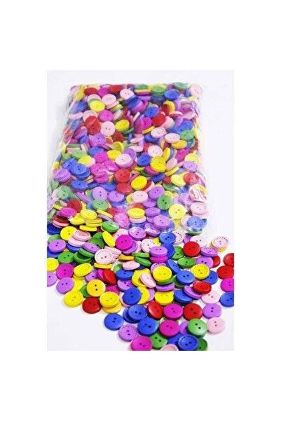 OEM Decorative Colorful Wooden Buttons 2.5 cm