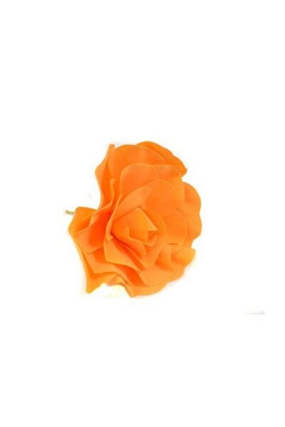 OEM Flori Artificiale Trandafir Latex/Spuma 40cm Portocaliu