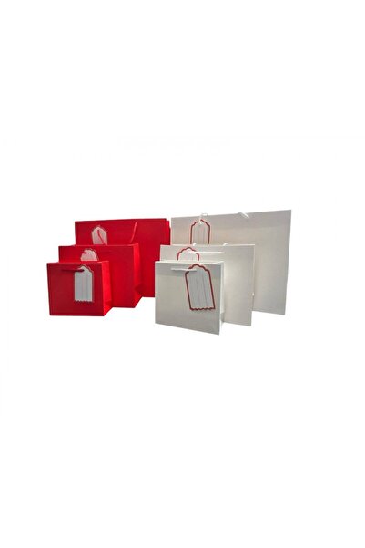 OEM Pungi cadou Uni 12/set 14,5x15x6 Alb