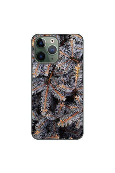 OEM Husa compatibila cu Apple iPhone 11 Pro Silicon Gel Tpu Model Crengi de Brad