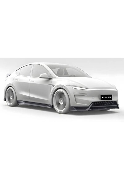 OLED GARAJ TESLA JUNİPER İÇİN UYUMLU YOFER DİZAYN MAT SİYAH BODY KİT SETİ