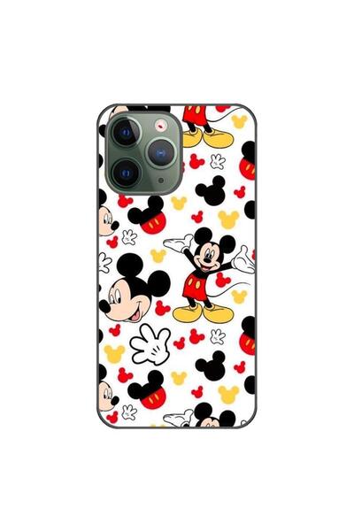 OEM Husa compatibila cu Apple iPhone 11 Pro Silicon Gel Tpu Model Mickey Cool...