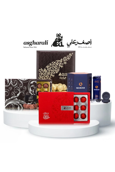 Asghar Ali Set of the Smallest Ali Trio with Natural Coal