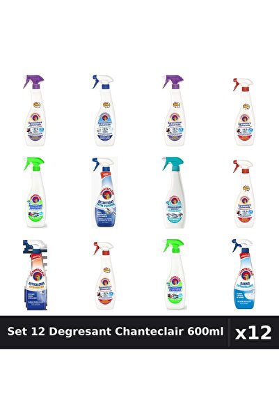 Chanteclair Set 12 Degresant Universal 600ml - Anti-Miros, Bicarbonat, Extra ...
