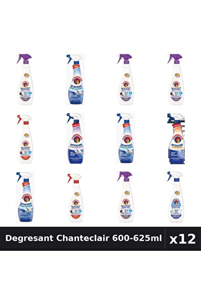 Chanteclair Set 12 Degresant Universal 600-625ml - Lavanda, Marsilia, Bicarbonat