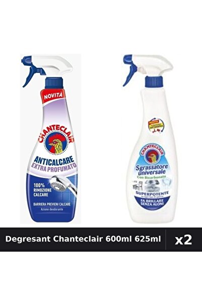 Chanteclair Set 2 Degresant Universal 600ml, 625ml - Bicarbonat, Extra Parfumat