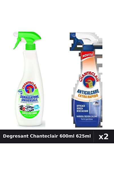 Chanteclair Set 2 Degresant Universal 600ml, 625ml - Lămâie, Extra Rapid
