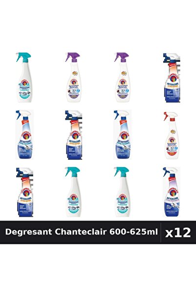 Chanteclair Set 12 Degresant Universal 600-625ml - Anti-Miros, Lavanda, Marsi...
