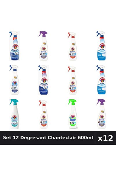 Chanteclair Set 12 Degresant Universal 600ml - Anti-Miros, Bicarbonat, Extra ...