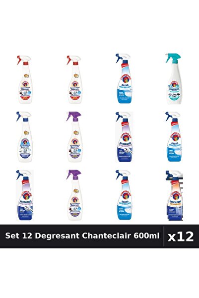 Chanteclair Set 12 Degresant Universal 600ml - Anti-Miros, Bicarbonat, Extra ...