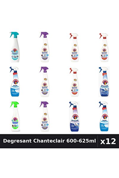 Chanteclair Set 12 Degresant Universal 600-625ml - Marsilia, Mosc, Lamaie, An...