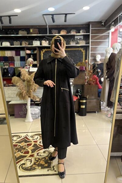 PUREVA حقيبة بسحاب وسلسلة