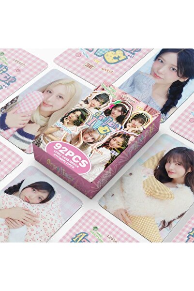 Kpop Dünyasi IVE '' Atelier '' Çift Yön Baskılı Lomo Card Seti (60 Pcs)