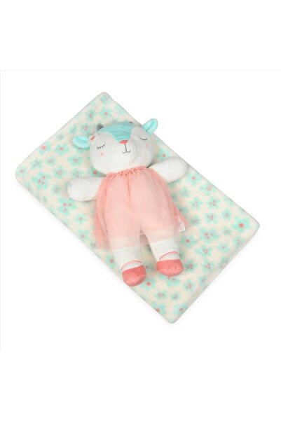 BabyMatex Carol Baby Blanket and Goat 02 plush toy Top Bottom Set