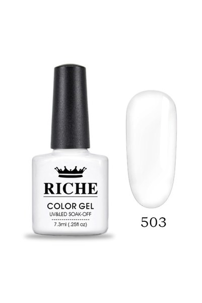 OEM Riche Ojă Semipermanentă 503, Alb, 7.3 ml