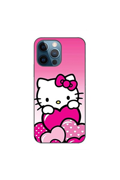 OEM Husa compatibila cu Apple iPhone 12 Pro Silicon Gel Tpu Model Hello Kitty...