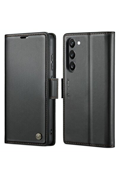 Caseme 023 Luminus Θήκη Πορτοφόλι Black (Samsung Galaxy S23 Plus 5G)