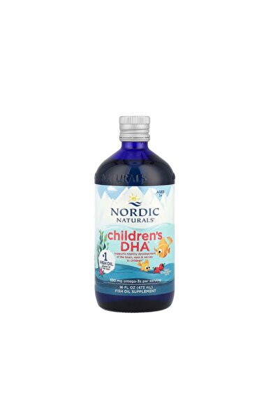 Nordic Naturals Children's DHA 530mg 1-6 years 473 ml strawberry -