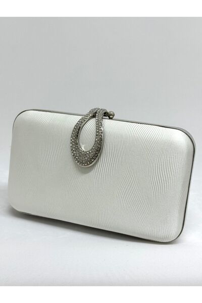 NAZART Women's Waterway Evening Dress Clutch Chain Strap Hand and Shoulder We...
