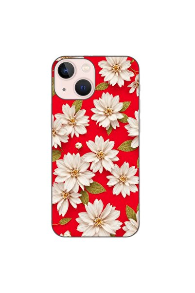 OEM Husa compatibila cu Apple iPhone 13 Mini Silicon Gel Tpu Model White Flow...