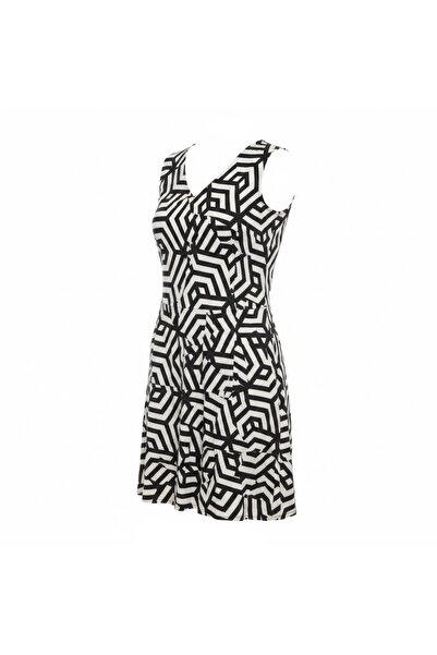 esmara Women's Geometric Print Linen Dress