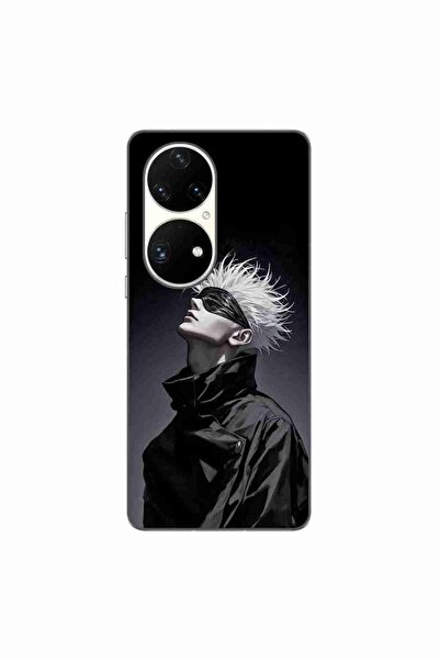 OEM Case compatible with Huawei P50 Pro Silicone Gel Tpu Pattern Jujutsu Kais...