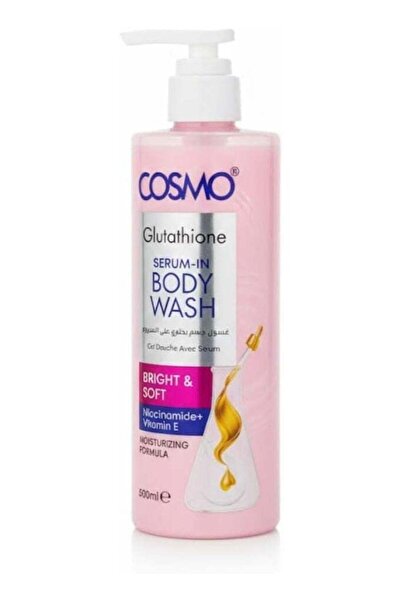 Cosmo Body Care Glutathione Serum In Bright & Soft Body Wash 500ml | Advanced...