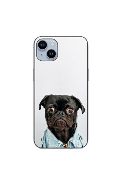 OEM Husa compatibila cu Apple iPhone 14 Plus Silicon Gel Tpu Model Pug Fashion