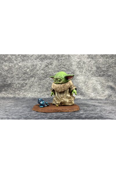 eternal collectibles ديوراما جروغو والضفدع