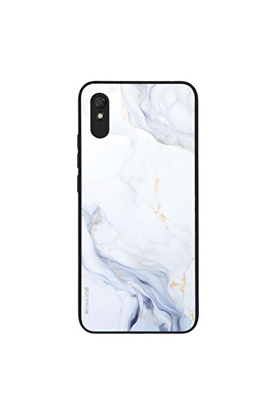 Sonique Θήκη Marble Series για Xiaomi Redmi 9A / Redmi 9AT Λευκό 02
