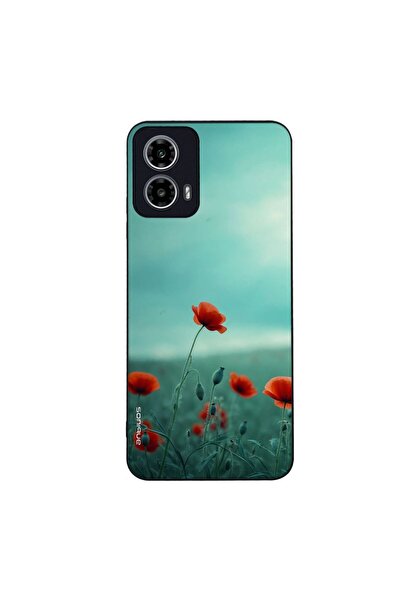 Sonique Θήκη Sunset in Eden Series για Motorola Moto G34 5G Scarlet Poppy