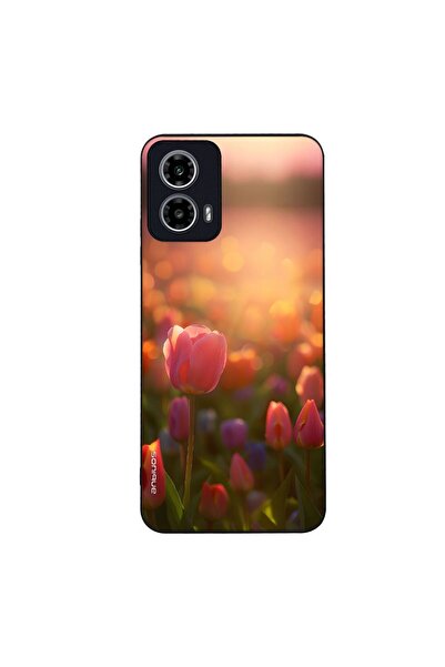 Sonique Θήκη Sunset in Eden Series για Motorola Moto G34 5G Tulip Velvet